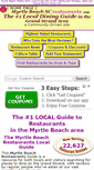 Mobile Screenshot of myrtlebeachscrestaurants.com